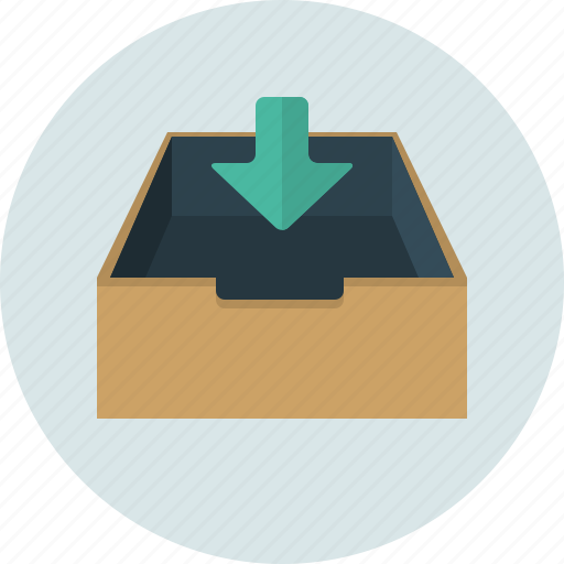 Box, inbox, letter, mail, receive icon - Download on Iconfinder