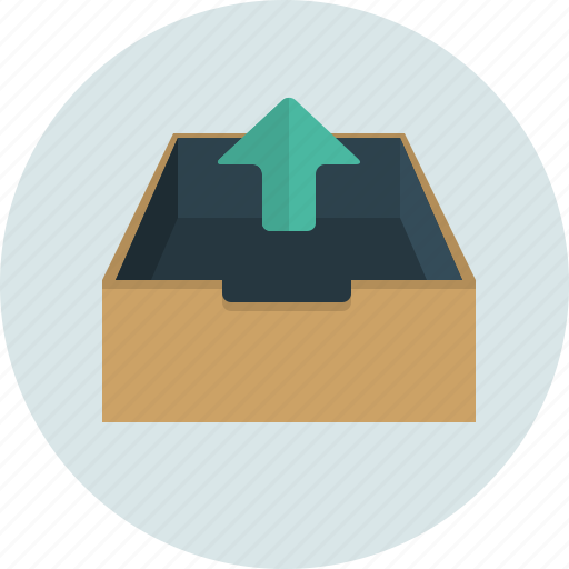 Box, out, mail, send icon - Download on Iconfinder