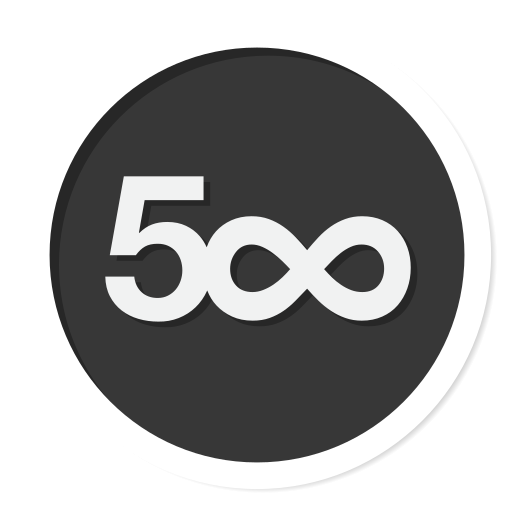 500px, photography, 500 icon - Free download on Iconfinder