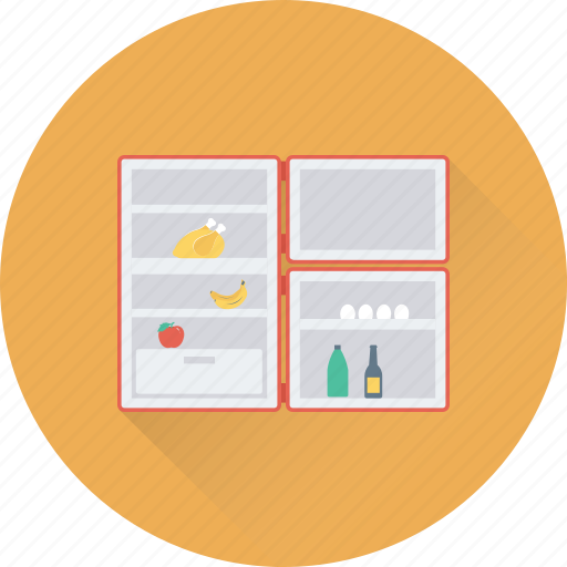 Appliance, electronics, freezer, fridge, refrigerator icon - Download on Iconfinder
