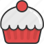 bakery, cupcake, dessert, food, muffin 