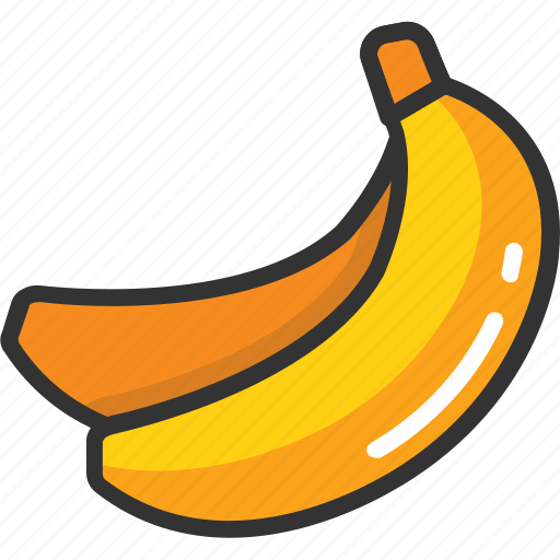 Banana, diet, food, fruit, plantains icon - Download on Iconfinder