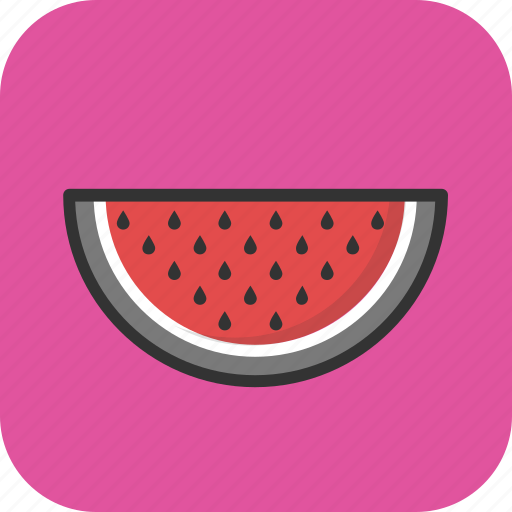 Food, fruit, healthy eating, summer fruits, watermelon icon - Download on Iconfinder