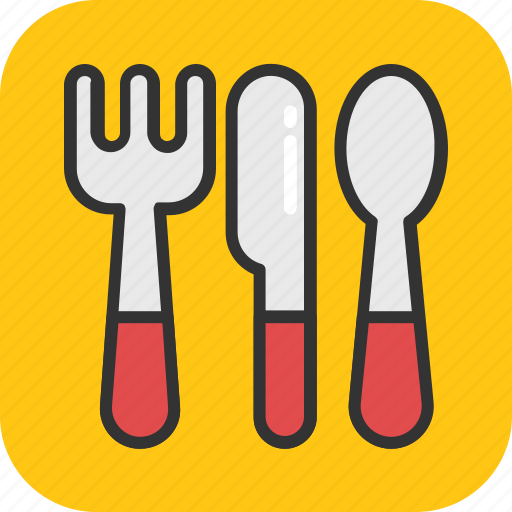 Cutlery, dining, fork, knife, spoon icon - Download on Iconfinder