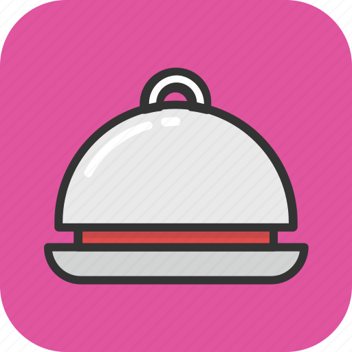 Chef platter, food, meal, platter, serving icon - Download on Iconfinder
