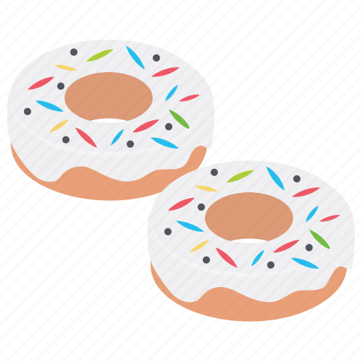 Donuts, doughnut, dunkin donut, glazed donut, krispy kreme icon - Download on Iconfinder
