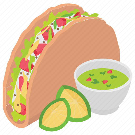 Food, mexican dish, snack food, tacos, tortilla tacos icon - Download on Iconfinder