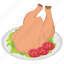 chicken, grilled food, roast chicken, roasted chicken, turkey roast 