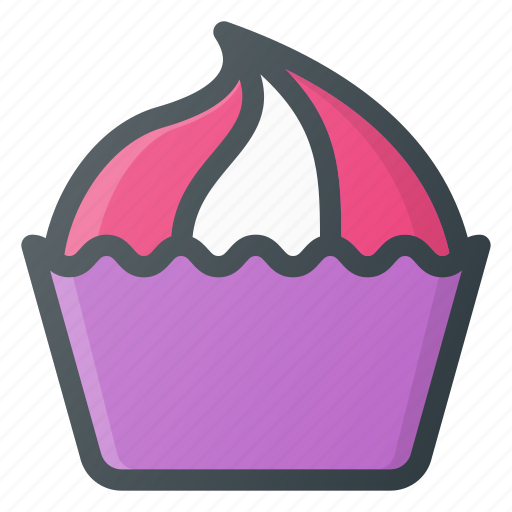 Cupcake, eat, food, muffin icon - Download on Iconfinder