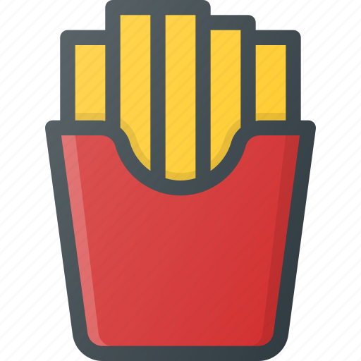Eat, fast, food, french, fries icon - Download on Iconfinder