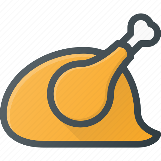 Chicke, eat, food, grill, turkey icon - Download on Iconfinder