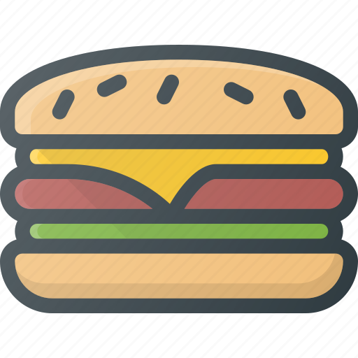 Eat, fast, food, hamburger icon - Download on Iconfinder