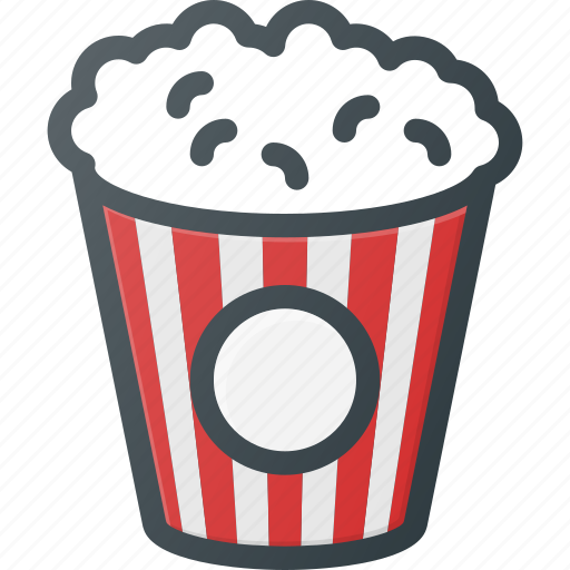 Eat, food, movie, popcorn, snack icon - Download on Iconfinder