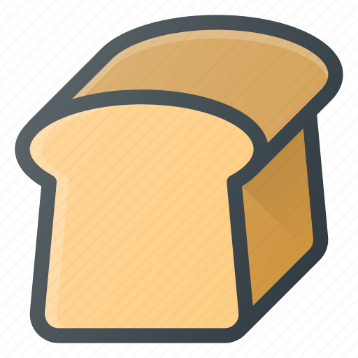 Bread, eat, food, toast icon - Download on Iconfinder