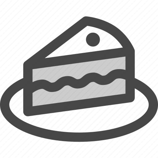 Birthday, cake, cherry, dessert, food, party, slice icon - Download on Iconfinder