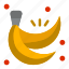 banana, fruit, vitamin 