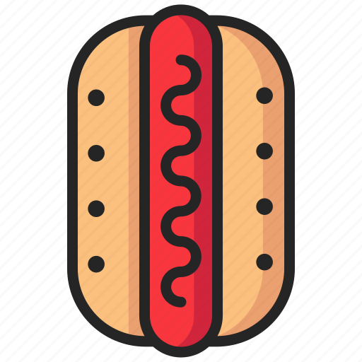 Fast food, food, hot dog, sausage icon - Download on Iconfinder