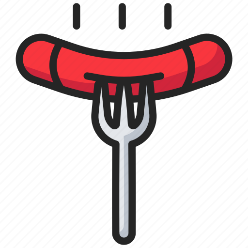 Barbecue, food, grill, sausage icon - Download on Iconfinder