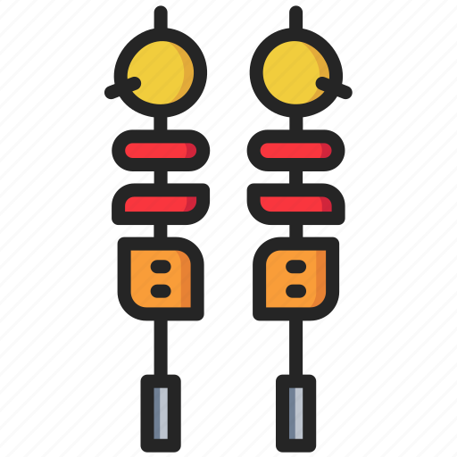 Barbecue, bbq, grill, skewer icon - Download on Iconfinder
