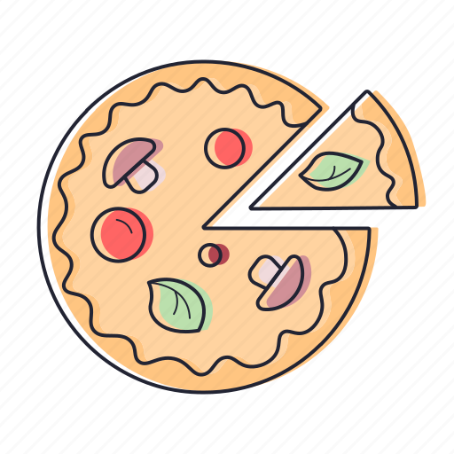 Pizza, slice, italian, italian food, eat, food, cooking icon - Download on Iconfinder