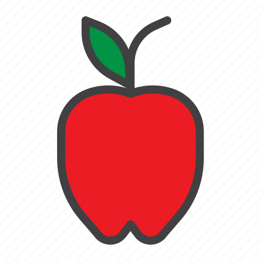 Apple, fruit, leaf, vegetable icon - Download on Iconfinder