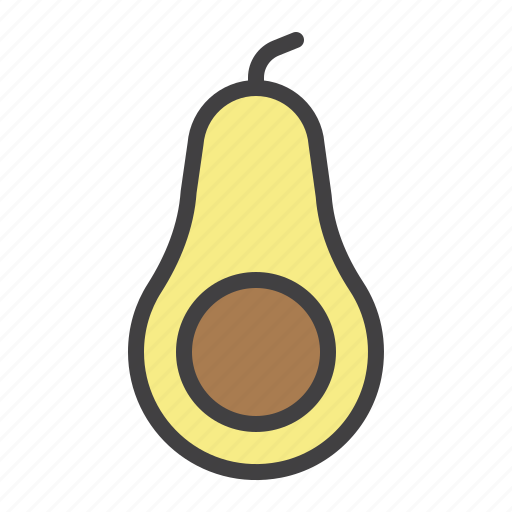 Avocado, fresh, fruit, seed icon - Download on Iconfinder