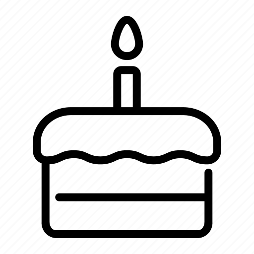 Birthday, cake, dessert, bakery, celebration, food, party icon - Download on Iconfinder