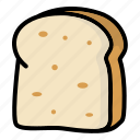 bread, breakfast, food, toast