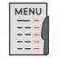 menu, card, hotel, choose, restaurant, booklet, order 