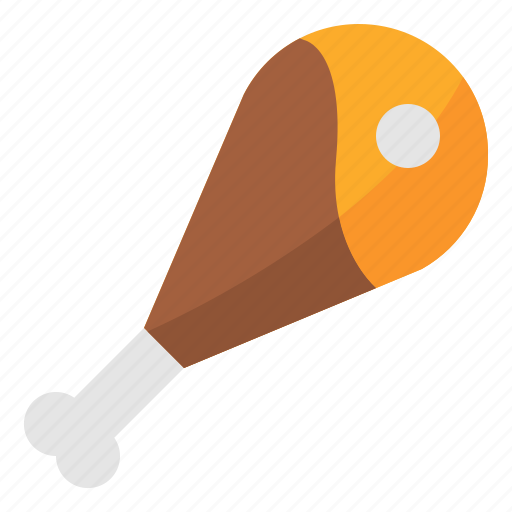 Chicken, drumstick, fast, food icon - Download on Iconfinder