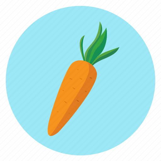 Carrot, color, food, vegetables icon - Download on Iconfinder