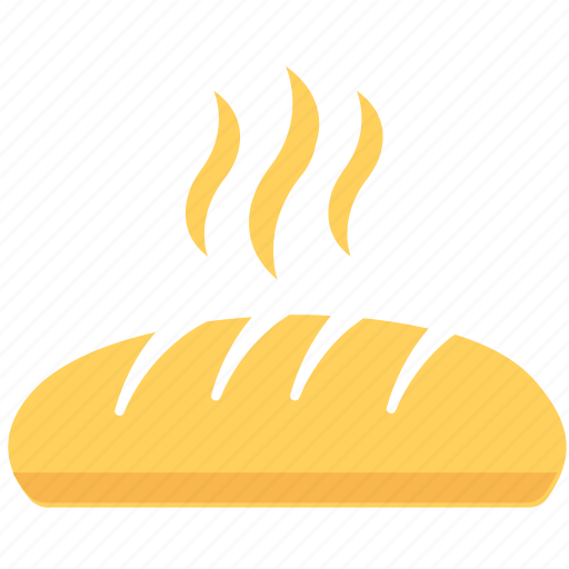 Baguette, bread, breakfast, food, french bread icon - Download on Iconfinder