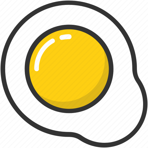 Breakfast, egg, food, fried egg, healthy icon - Download on Iconfinder