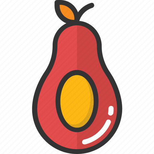 Avocado, food, fruit, gastronomy, pear icon - Download on Iconfinder