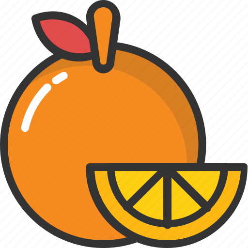 Diet, food, fruit, healthy, orange icon - Download on Iconfinder