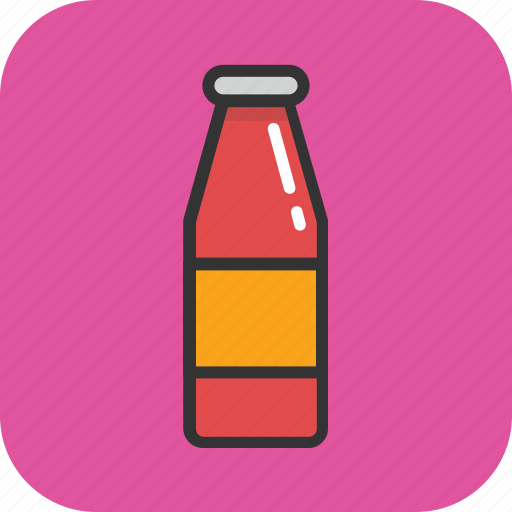 Catsup, ketchup, ketchup bottle, sauce, tomato ketchup icon - Download on Iconfinder