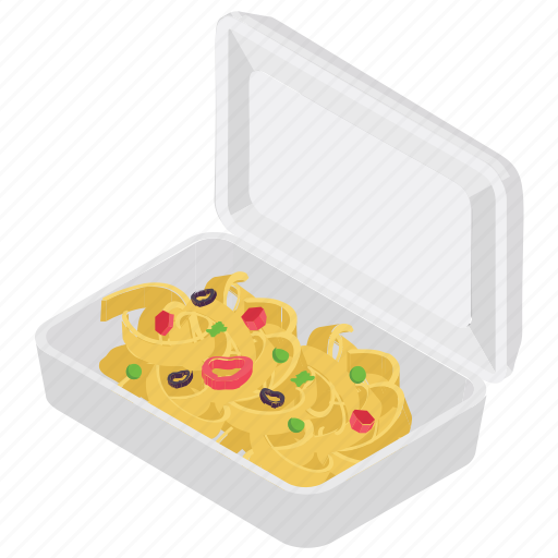 Italian cuisine, noodles, pasta, spaghetti, takeaway food icon - Download on Iconfinder