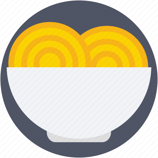 Bowl, noodles, snack, spaghetti, vermicelli icon - Download on Iconfinder
