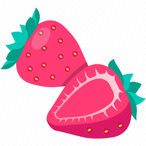 Diet, eat, food, fruit, healthy, organic, strawberry icon - Download on Iconfinder