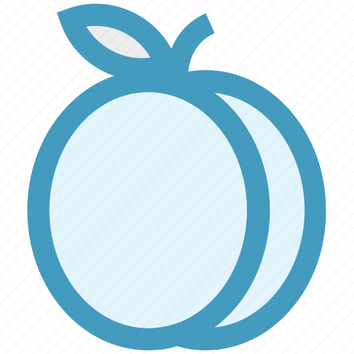 Apricot, food, fruit, juicy, plum, prune icon - Download on Iconfinder