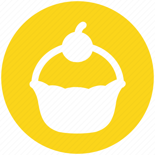 Birthday, cake, dessert, food, muffin, sweet icon - Download on Iconfinder
