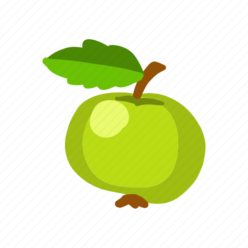 Apple, color, cooking, food, fruit, green, vegan icon - Download on Iconfinder