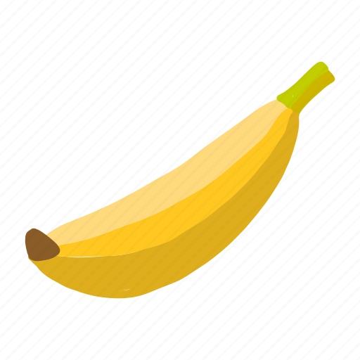 Banana, color, cooking, food, fruit, vegan icon - Download on Iconfinder