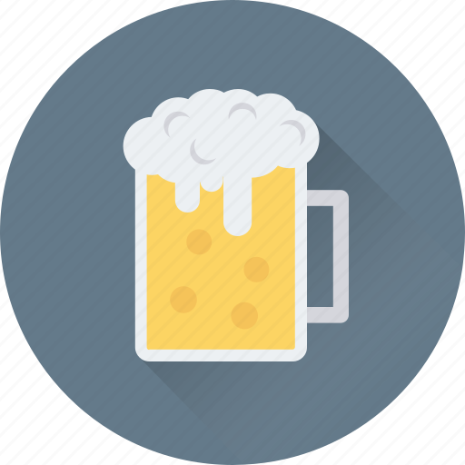 Alcohol, beer mug, beer stein, chilled beer, drink icon - Download on Iconfinder
