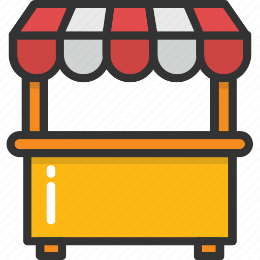Booth, food shop, store, street kiosk, super store icon - Download on Iconfinder