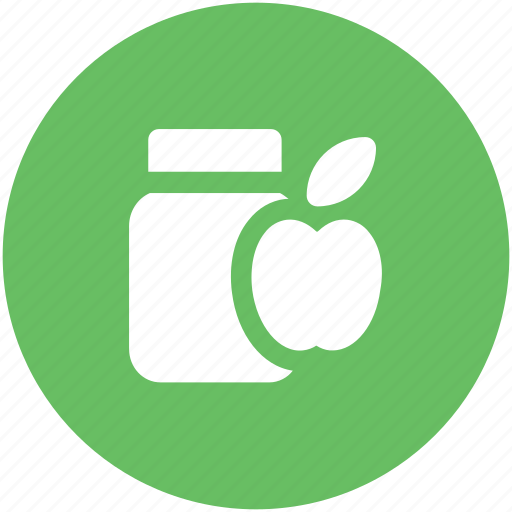 Apple jam, apple preserved, container, jambox, jar, marmalade icon - Download on Iconfinder
