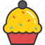 bakery, cupcake, dessert, food, muffin 