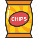 chips, chips pack, crisps, potato chips, snack 