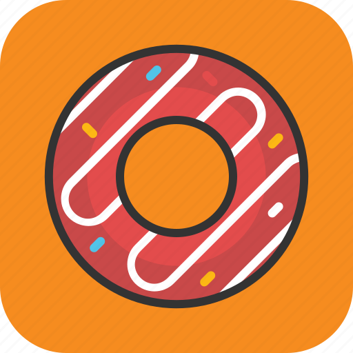 Bakery food, confectionery, donut, doughnut, sweet icon - Download on Iconfinder