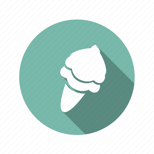 Food, sweet, cold, ice cream, waffle icon - Download on Iconfinder